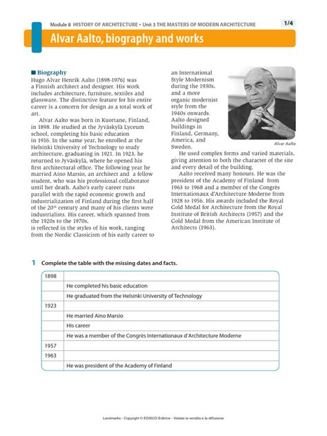aalto alvar biography graphic organizer